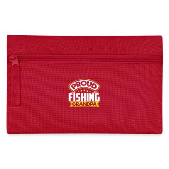 Sports Papy Pêche Papi - Trousse - rouge - Devant
