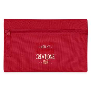 Décorez le hall avec des créations faites à la main - Trousse - rouge - Devant