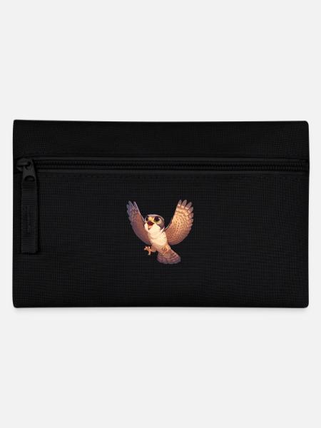 Falken Falke - Federtasche - Schwarz