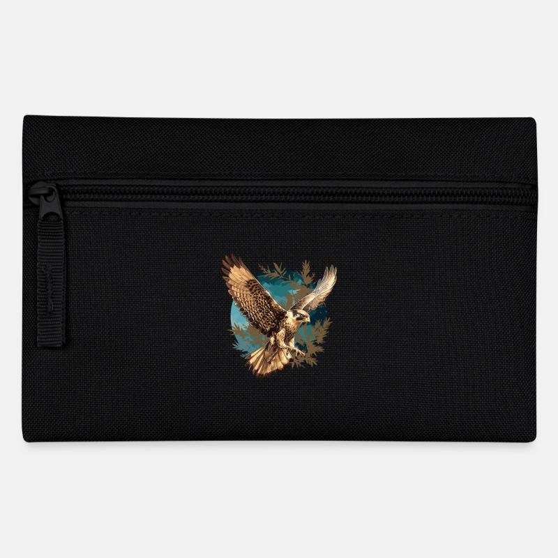 Falken Falke - Federtasche - Schwarz