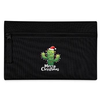 Cactus Christmas Cactus Cacti - Pencil Case - black - Front