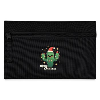 Cactus Christmas Cactus Cacti - Pencil Case - black - Front