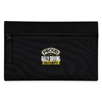 Sport Opa Rallye Fahren Opa - Federtasche - Schwarz - Vorne