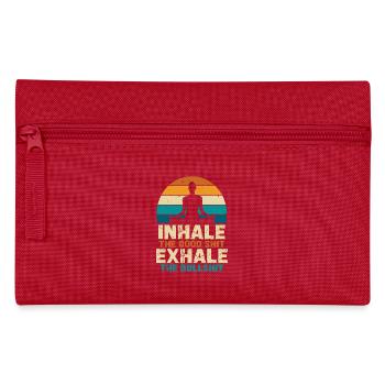in the good, out the nonsense - Pencil Case - red - Front