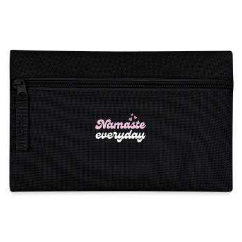 Namaste Everyday Yoga Inspiration - Pencil Case - black - Front