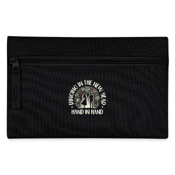 Ring in New Year Hand in Hand, Couple Goals, Love - Pencil Case - black - Front
