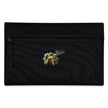 Il ne s’agissait pas de microdosage de relaxation des paresseux - Trousse - noir - Devant