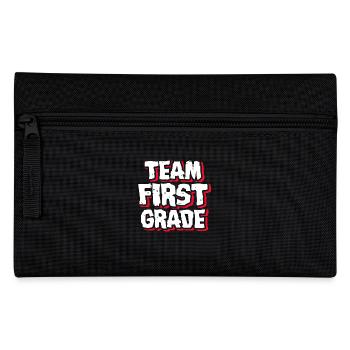 1st Grade Teacher Team First Grade - Pencil Case - black - Front