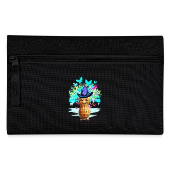 Peanut Peanuts Kids Child Spring Magic Nut - Pencil Case - black - Front