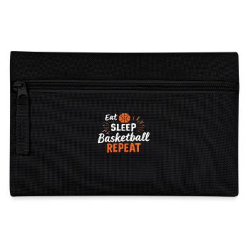 Manger Dormir Basketball Répéter le basketball - Trousse - noir - Devant