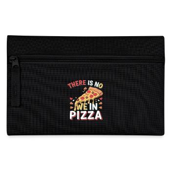 There Is No We In Pizza 4 - Federtasche - Schwarz - Vorne