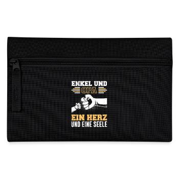 ENKEL UND OPA EIN HERZ UND EINE SEELE Lustiges - Federtasche - Schwarz - Vorne