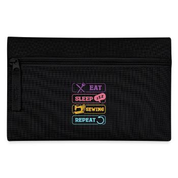 Manger Dormir Couture Répéter Couture Créative - Trousse - noir - Devant