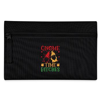 Garden Gnome Costume Gnome Time Bitches Gnome - Pencil Case - black - Front