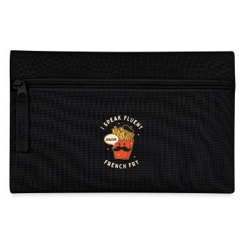 I Speak Fluent French Fry - Pencil Case - black - Front
