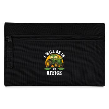 I'm going to be in my office tractor driver - Pencil Case - black - Front