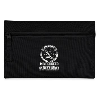Windsurfing Windsurfer Hard At Work - Pencil Case - black - Front