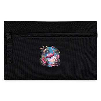 Flamants roses Flamant rose - Trousse - noir - Devant