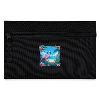 Flamants roses Flamant rose - Trousse - noir - Devant