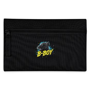 B-Boy Breakdance Breakdancer Urban Hip Hop - Pencil Case - black - Front