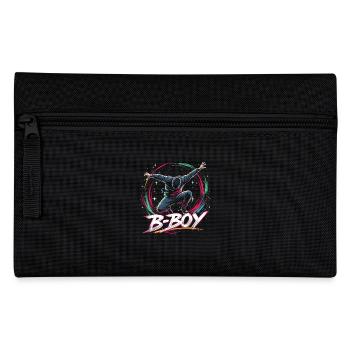 B-Boy Breakdance Breakdancer Urban Hip Hop - Pencil Case - black - Front