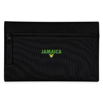 Jamaica Jamaica Jamaican Flag - Pencil Case - black - Front