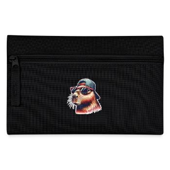 Capybara - Federtasche - Schwarz - Vorne