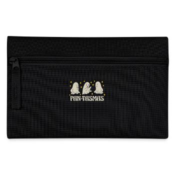 Pan-Tasmas Geister mit Kaffee und Blume - Federtasche - Schwarz - Vorne