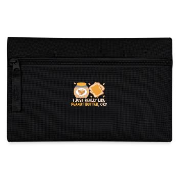 J’aime juste le beurre de cacahuète, d’accord ? Humoristique - Trousse - noir - Devant