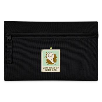 Here's a really old picture of me funny - Pencil Case - black - Front