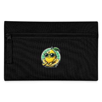 Cool Sunny Happy Lemon - Pencil Case - black - Front
