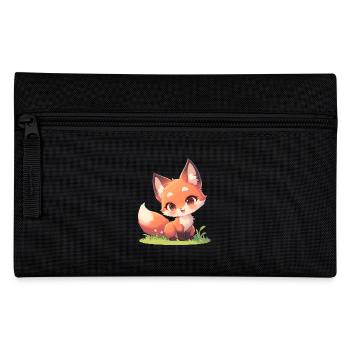 Foxes Fox - Pencil Case - black - Front
