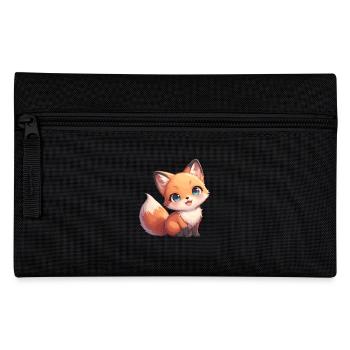 Foxes Fox - Pencil Case - black - Front