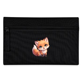 Foxes Fox - Pencil Case - black - Front