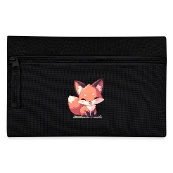 Foxes Fox - Pencil Case - black - Front