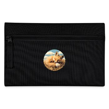 Foxes Fox - Pencil Case - black - Front