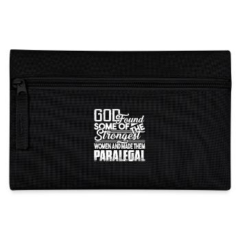 Paralegal God Made Paralegals - Pencil Case - black - Front