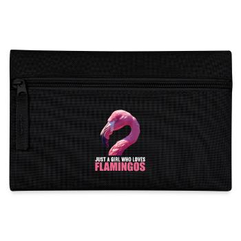 Flamingos Flamingo - Federtasche - Schwarz - Vorne