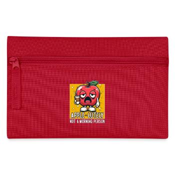 APPLE-LUTELY N’EST PAS UNE PERSONNE MATINALE - Trousse - rouge - Devant