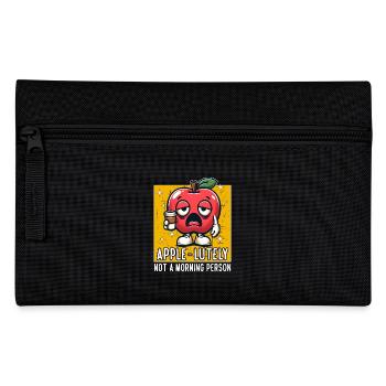 APPLE-LUTELY KEIN MORGENMENSCH - Federtasche - Schwarz - Vorne
