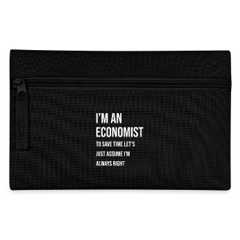 I'm an economist Let's say I have - Pencil Case - black - Front