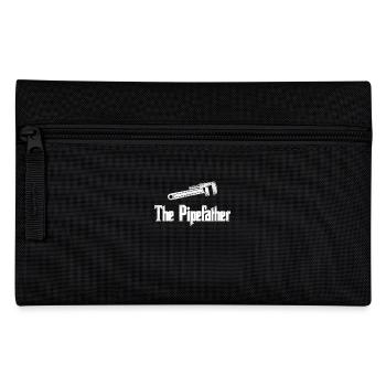 The Pipefather Lustiges Klempner Motiv - Federtasche - Schwarz - Vorne