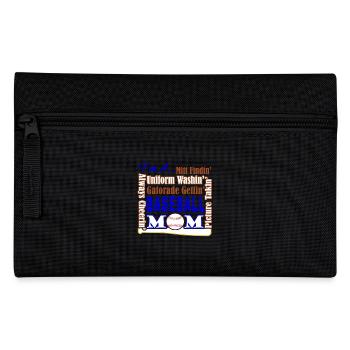 I am Baseball Mom - Pencil Case - black - Front