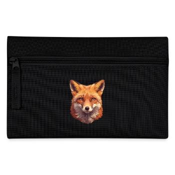 Foxes Fox - Pencil Case - black - Front
