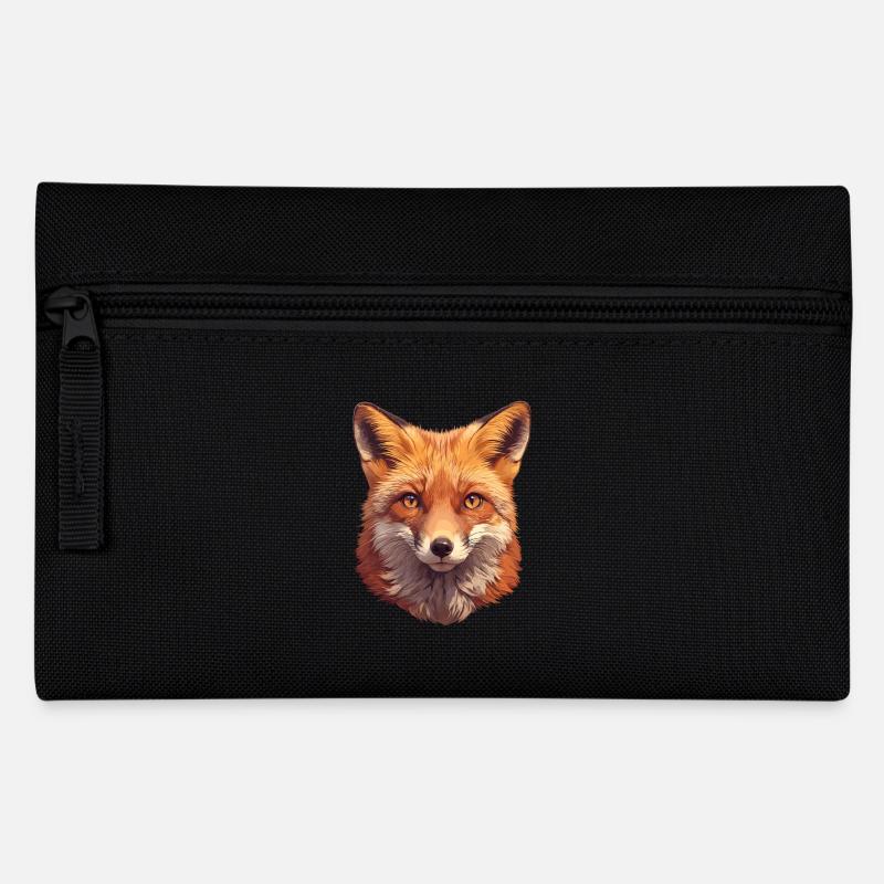 Füchse Fuchs - Federtasche - Schwarz