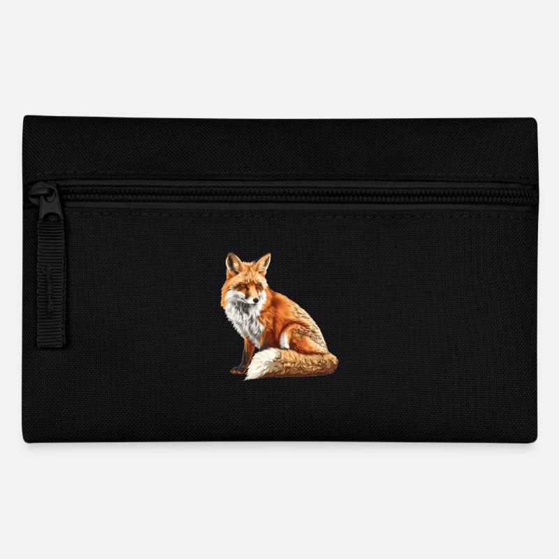 Füchse Fuchs - Federtasche - Schwarz