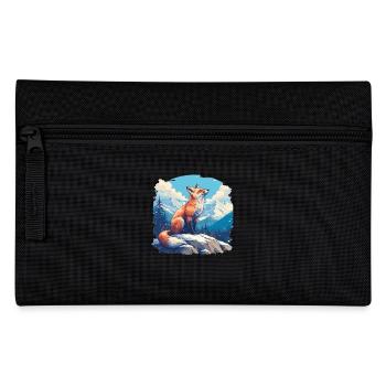 Foxes Fox - Pencil Case - black - Front