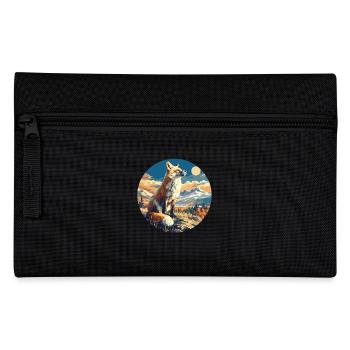 Foxes Fox - Pencil Case - black - Front