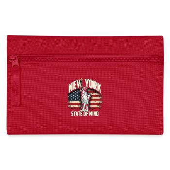 New York State of Mind Statue of Liberty Nyc - Pencil Case - red - Front
