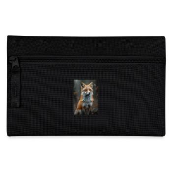 Foxes Fox - Pencil Case - black - Front
